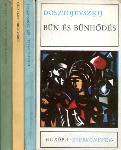 Golding - Dosztojevszkij - Updike - 4 ktet Eurpa zsebknyv