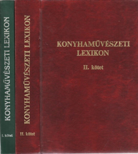 Perjsi G.-Lonkay M. - Konyhamvszeti lexikon I-II.