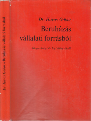 Dr. Havas Gbor - Beruhzs vllalati forrsbl