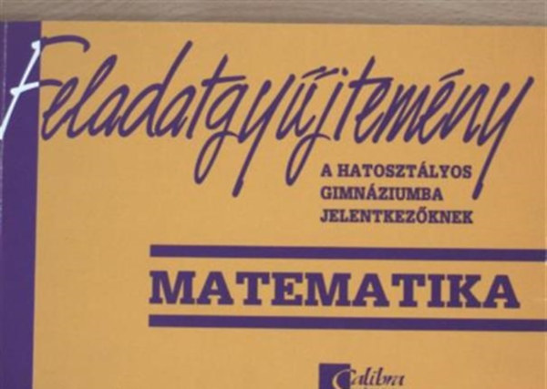 Szplaki Gyrgyn - Felvteli feladatgyjtemny matematikbl
