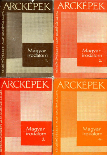 Arcképek - Magyar irodalom 1-4