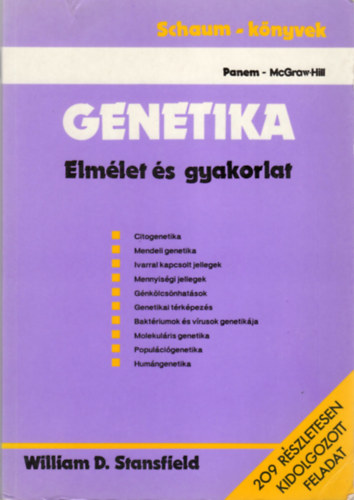 William D. Stansfield - Genetika - Elm�let �s gyakorlat