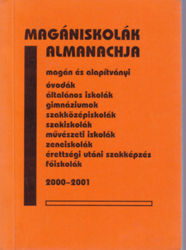 MAG�NISKOL�K ALMANACHJA 2000 - 2001