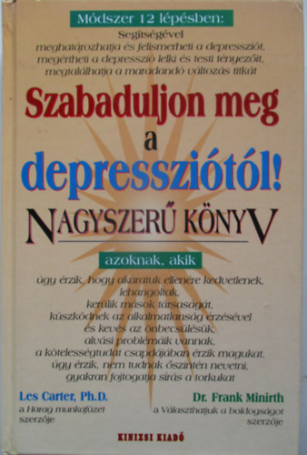 Les-Minirth, Frank, dr Carter - Szabaduljon meg a depresszitl!