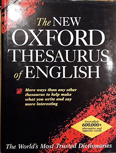 Patrick Hanks - The New Oxford Thesaurus of English