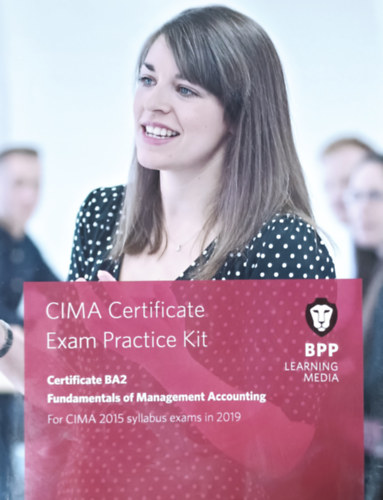CIMA Certificate Exam Practice Kit - Certificate BA2 - Fundamentals of Management Accounting