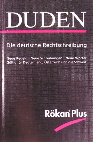 Duden Rechtschreibung der deutschen Sprache