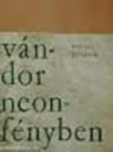Bihari Sándor - Vándor, neonfényben