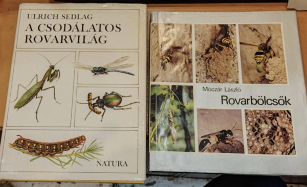 Ulrich Sedlag, Mczr Lszl - 2 db Rovarblcsk + A csodlatos rovarvilg