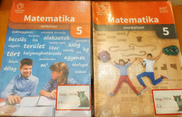 Wintsche Gergely Csatr Katalin - 2 db Matematika: 5 tanknyv (OH-MAT05TB) + 5 munkafzet (OH-MAT05MB)(Oktatsi Hivatal - NAT2020)