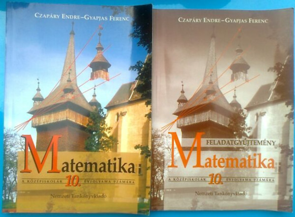 Gyapjas Ferenc Czapry Endre - Matematika a kzpiskolk szmra 10. vf. (tanknyv s feladatgyjtemny)(2 ktet)