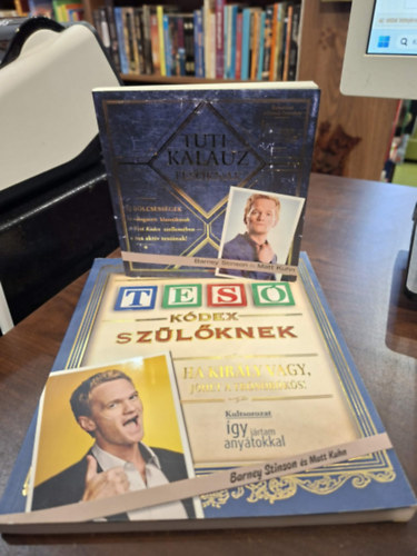 Matt Kuhn Barney Stinson - Tutikalauz tesóknak + Tesó Kódex Szülőknek (2 db)