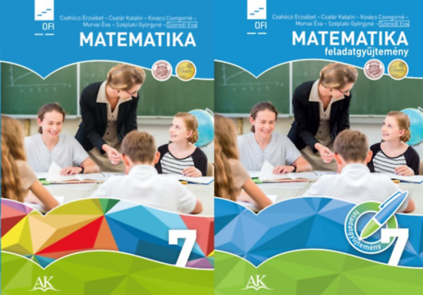 Csahczi-Csatr-Kovcs-Morvai-Szplaki-Szeredi - Matematika tanknyv + feladatgyjtemny 7. (2 ktet)