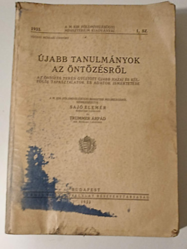 Saj Elemr; Trummer rpd  (szerk.) - jabb tanulmnyok az ntzsrl