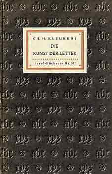 Ch.H. Kleukens - Die kunst der letter