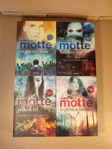 Anders De La Motte - Scane-tetral�gia 1-4. (V�gzetes ny�r, Hal�los �sz, Pokoli t�l, Kegyetlen tavasz)
