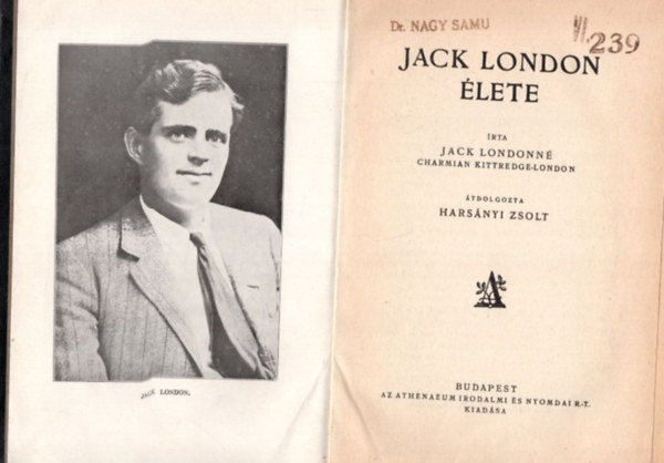 Jack Londonn - Jack London lete