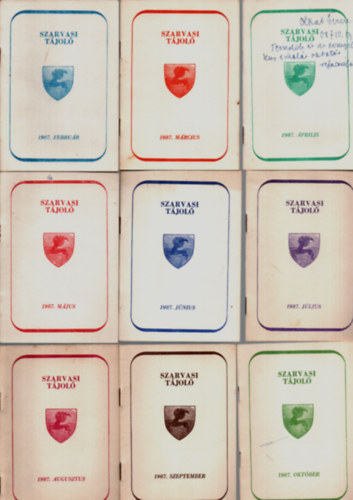 Lovsz Gyrgy - Szarvasi tjol 1987. (2, 3, 4, 5, 6, 7, 8, 9, 10, 11, 12.)