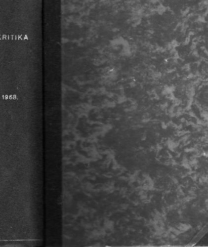 Kritika 1968. VI. évfolyam 1-12 szám