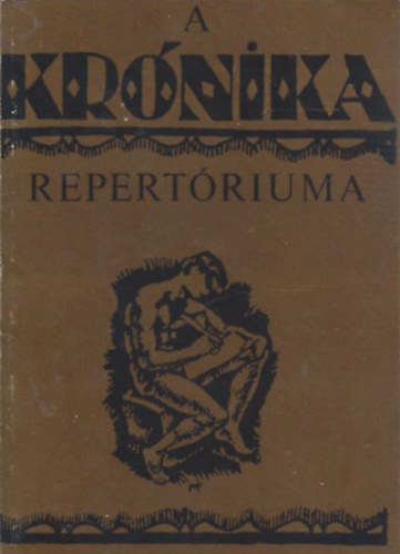 A krnika repertriuma - Az avantgarde vonzsban