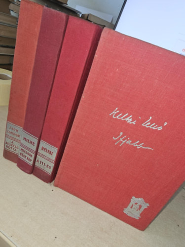 A. A. Milne, Jack London Heltai Jenő - 4 kötet, KÖNYVMENTŐ AJÁNLAT: A 111-es, Ifjabb, Micsoda négy nap, A beszélő kutya