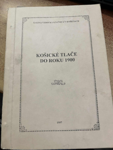 Kassai Nyomtat�s 1900-ig