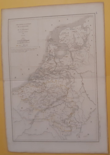 De la Hollande et de la Belgique /Atlas général de géographie, physique, politique et historique./