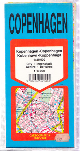 Copenhagen 1 : 20 000 (T�bbnyelv�)