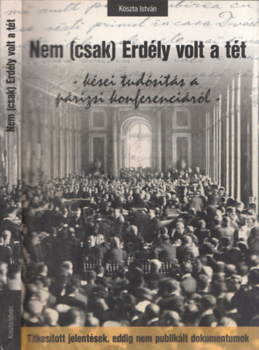 Koszta István - Nem (csak) Erdély volt a tét - Kései tudósítás a párizsi konferenciáról