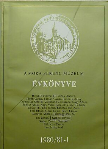 A Mra Ferenc Mzeum vknyve 1980/81 -2