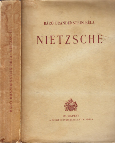 Brandenstein Bla Br - Nietzsche (I. kiads)