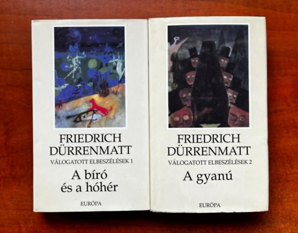 F. Dürrenmatt - Válogatott elbeszélések I-II. (A bíró és a hóhér, A gyanú)