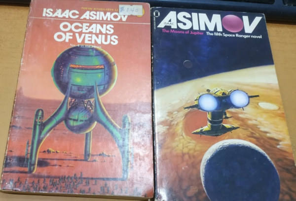 Isaac Asimov - 2 db Asimov - Space Ranger: The Moons of Jupiter + Oceans of Venus