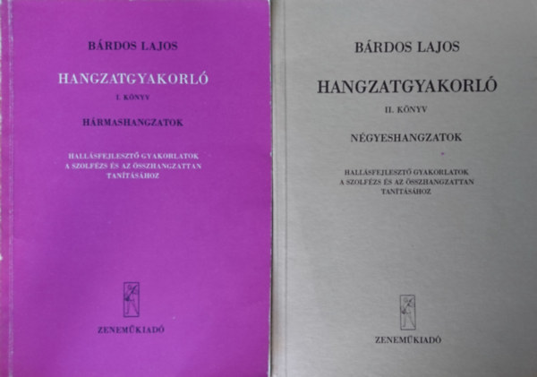Brdos Lajos - Hangzatgyakorl I-II.