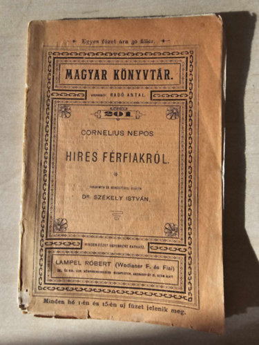 Cornelius Nepos - Híres férfiakról