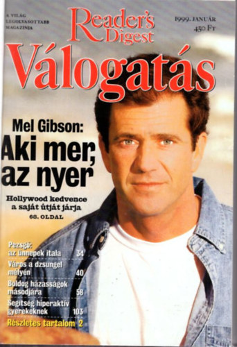 Lukács Tamás (szerk.) - Reader's digest újságok 1999. teljes évfolyam ( két kötetbe kötve )