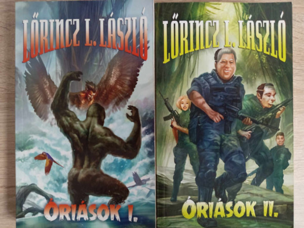 Boldog Katalin  (szerk.) Lrincz L. Lszl (Leslie L. Lawrence) - risok 1-2. (Vijjogk s risok sorozat 2. rsz)