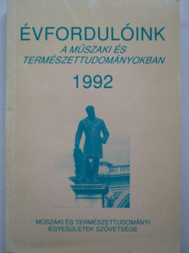 �vfordul�ink - A m�szaki �s term�szettudom�nyokban - 1992.