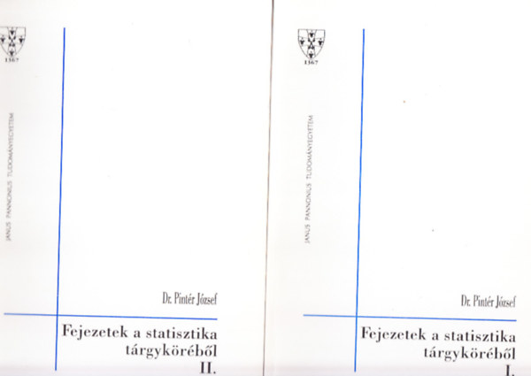 dr. Pintér József - Fejezetek a statisztika tárgyköréből I-II.