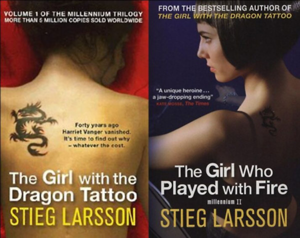 Stieg Larsson - Millennium Trilogy I. and II. - The Girl with the Dragon Tattoo + The Girl Who Played with Fire (2 ktet)