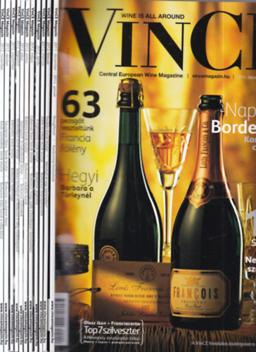 N�meth �gnes  (f�szerk.) - Vince magazin 2011. december - 2012. november (11 db. lapsz�m)