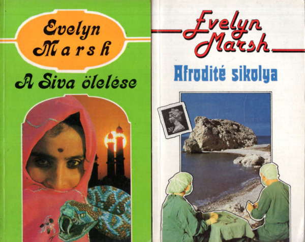 Evelyn Marsh - 3 db Eveleyn Marsh: Afrodit� sikolya, A Siva �lel�se, Holttest a szikl�kon