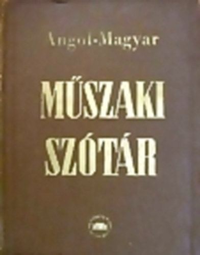 Rzs-Fon - Angol-Magyar mszaki sztr (Rzs)