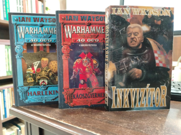 Ian Watson - Warhammer 40 000 trilgia I-III. (Inkviztor - Harlekin - Koszgyermek)