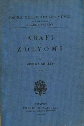 Jsika Mikls - Abafi-Zlyomi