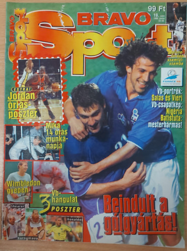 Buzg Jzsef  (szerk.) - Bravo Sport 19. szm 1998. jnius 24-30.