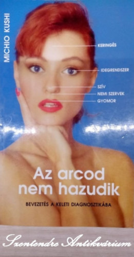 Dr. Simk� Elem�rn�  Michio Kushi (ford.) - Az arcod nem hazudik - Bevezet�s a keleti diagnosztik�ba (Dr. Simk� Elem�rn� ford�t�s�ban; saj�t k�ppel)