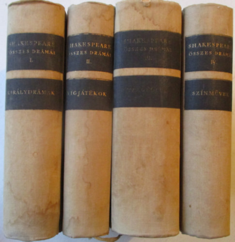 William Shakespeare - Shakespeare összes drámái I-IV.