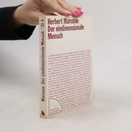 Herbert Marcuse - Der eindimensionale Mensch (Az egydimenzi�s ember)