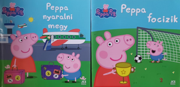 Mark Baker Neville Astley - Peppa malac - Peppa nyaralni megy  + Peppa focizik (2 m)